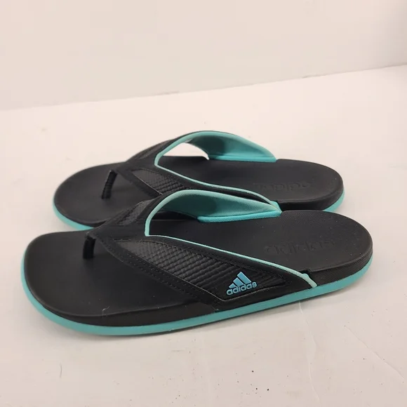 adidas Shoes B27 Adidas Womens Sandals Size 6 Black Blue